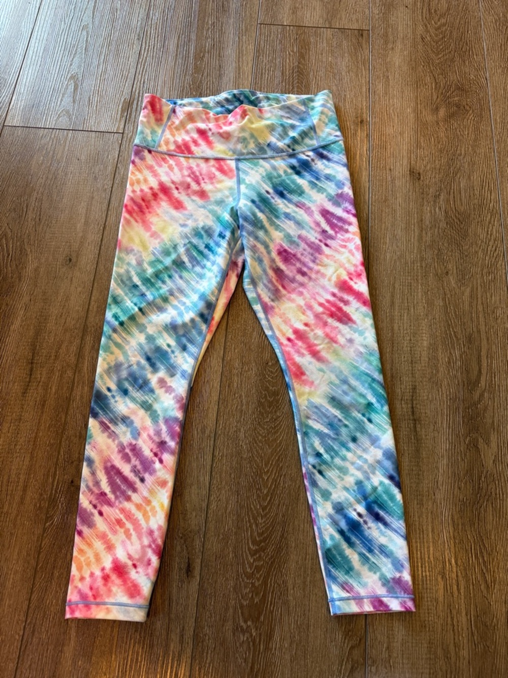 Athleta Tie-Dye Active Leggings - Multicolor
